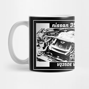 NISSAN 350Z ENGINE (Black Version) Mug